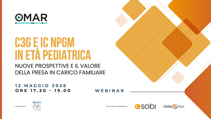C3G e IC NPGM in età pediatrica: nuove prospettive e il valore della presa in carico familiare