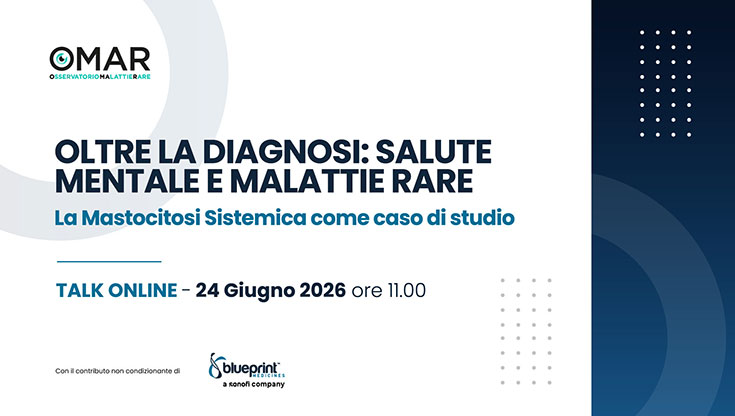 Talk online: Oltre la diagnosi, salute mentale e malattie rare
