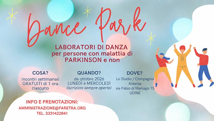 Dance Park: a Udine arrivano i laboratori di danza per persone con Parkinson e non