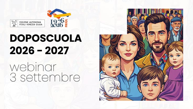 Contributi FVG agli Enti del Terzo Settore: doposcuola e sostegno alla genitorialità